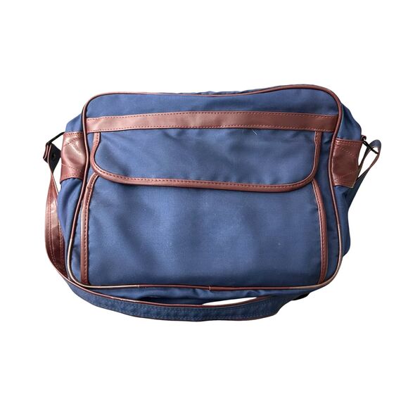 YSL Yves St. Laurent Vintage Messenger Bag Crossbody Notebook Passport - Picture 6 of 11